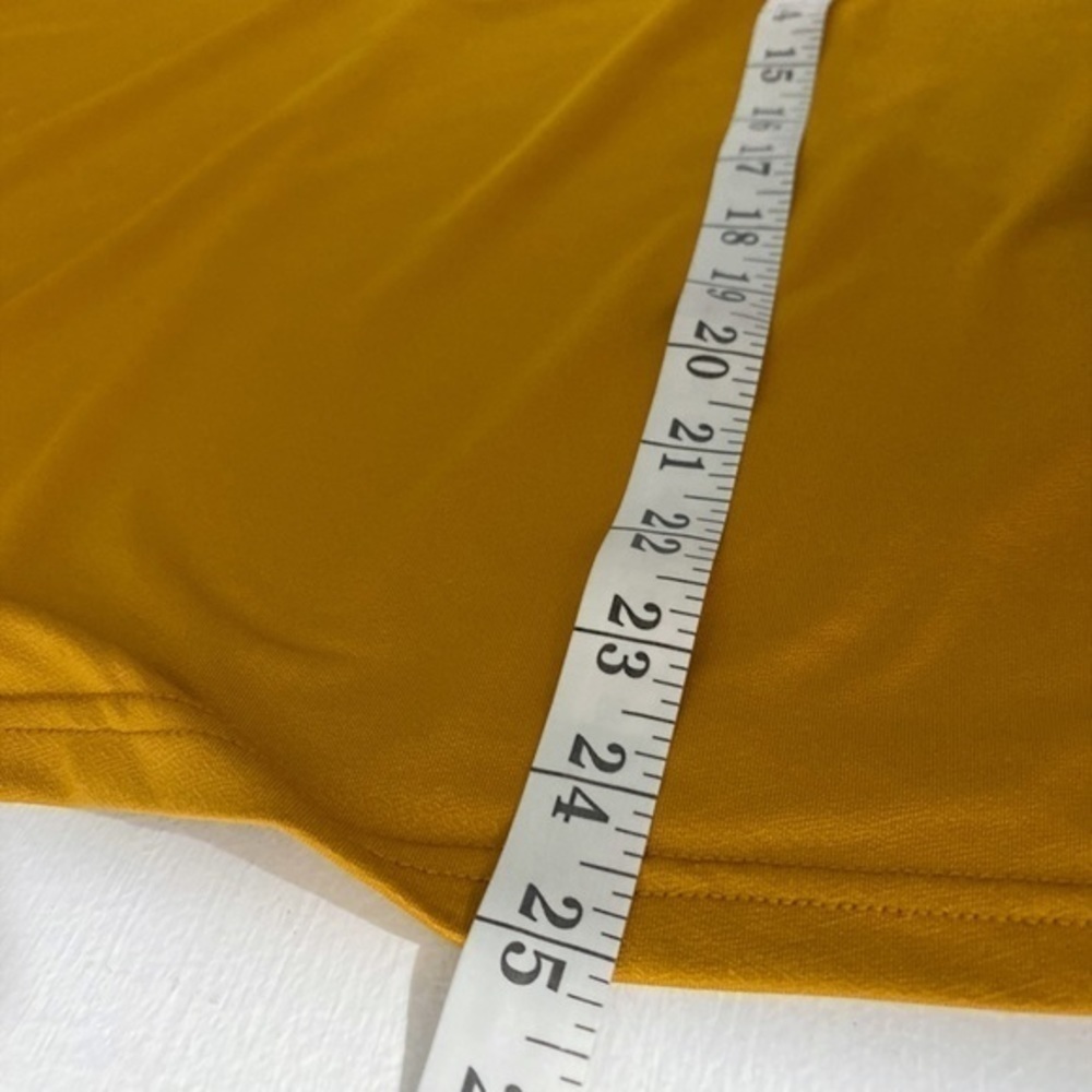 Daytrip Gold Silky Tank‎ Top with Lace Detailing at Neckline - Picture 5 of 6